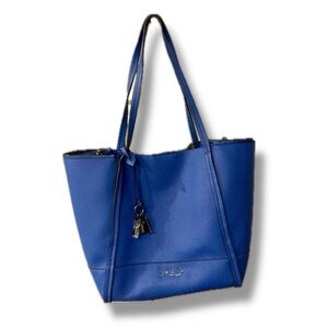 Guess Heidi Tote NWOT Blue  MSRP $130